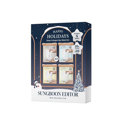 SUNGBOON EDITOR Deep Collagen Overnight Mask Gift Set 5ct - Missing Box
