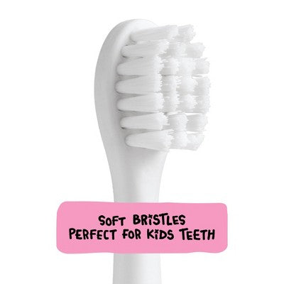 Made by Dentists Kids; Rechargeable Electric Toothbrush with 2 Replacement Toothbrush Heads Cheetah - New
