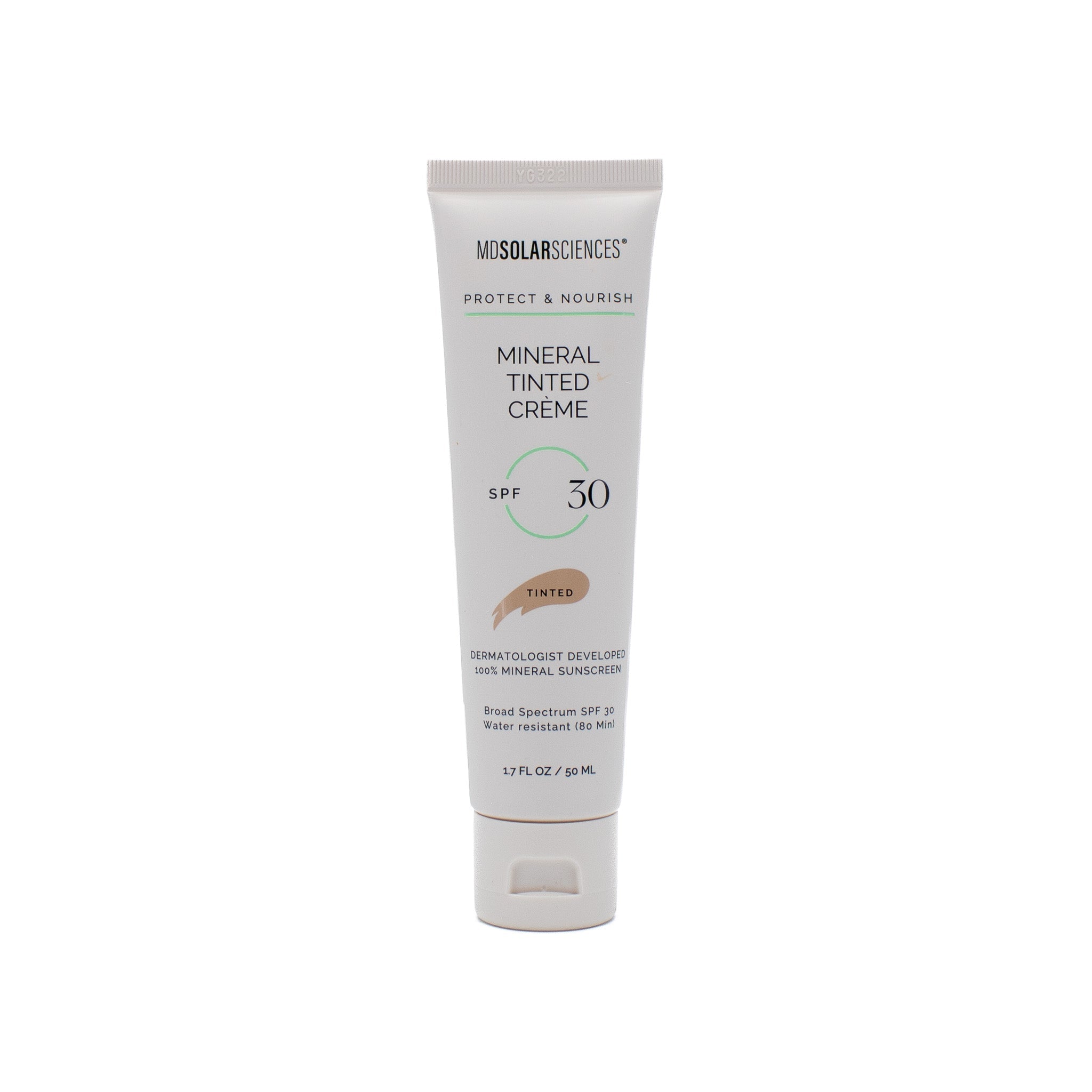 MDSolarSciences Mineral Tinted Facial Sunscreen SPF 30 1.7oz - New