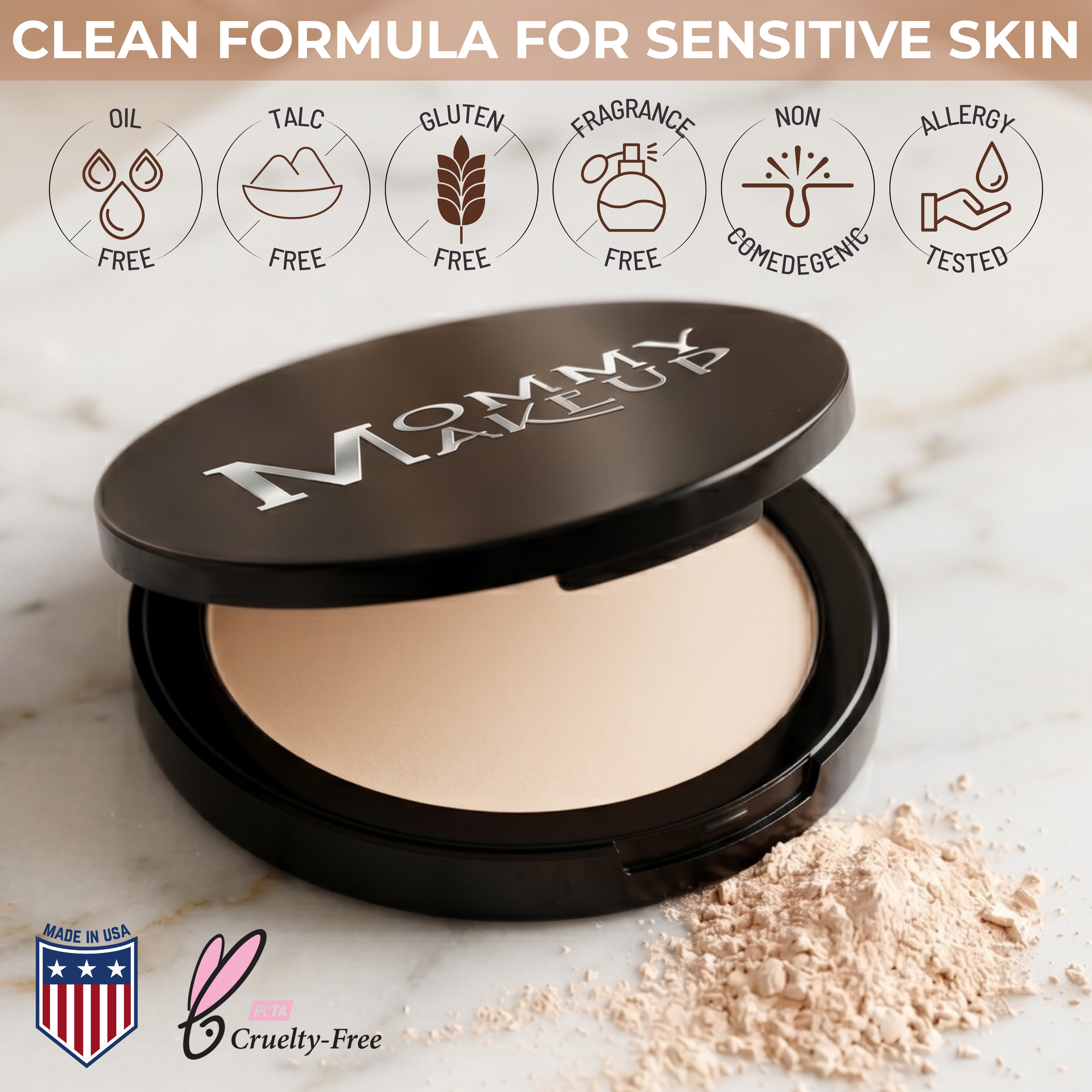 Mineral Dual Powder Foundation SPF15 (0.45 oz.) - CRAVING (Medium/Dark)