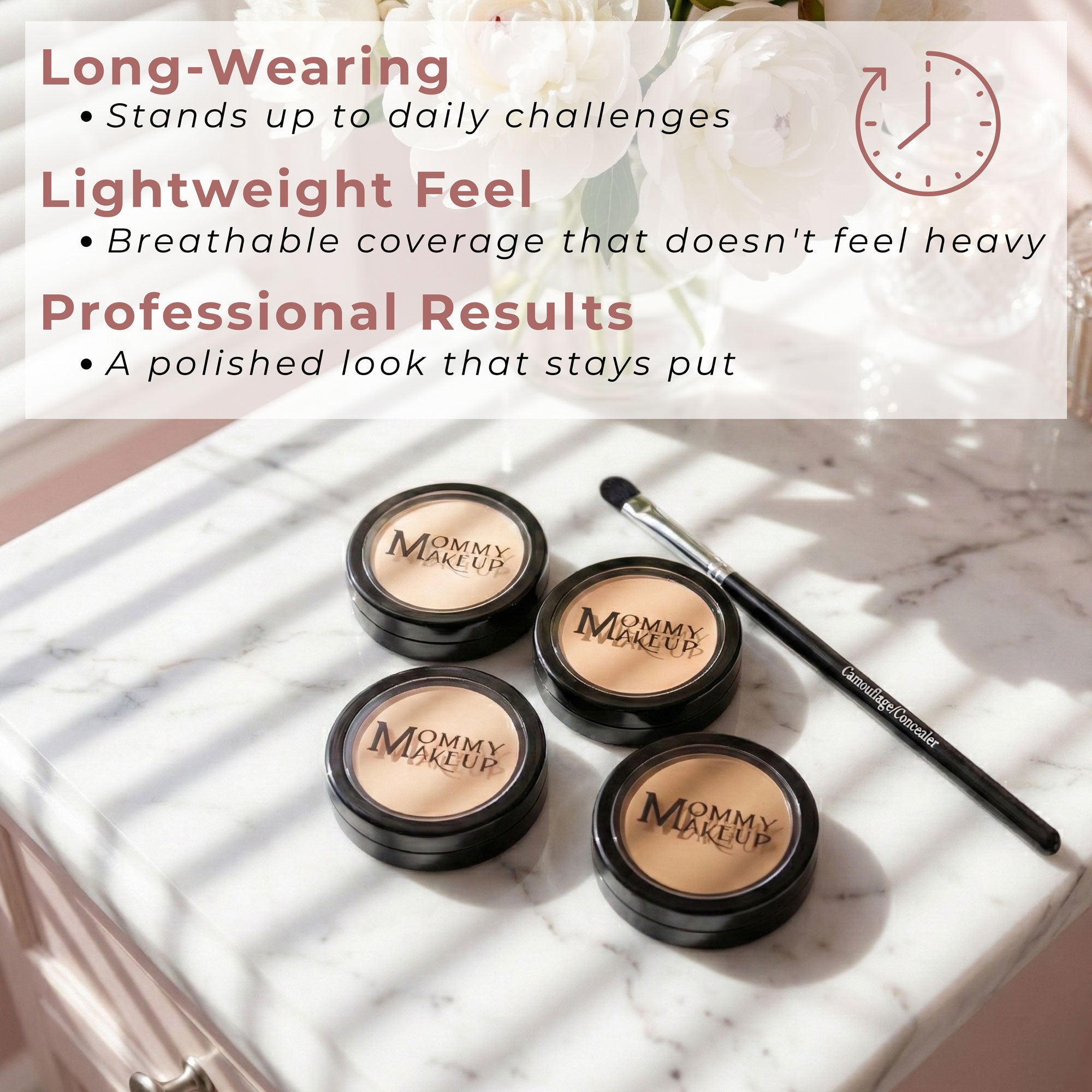 Mommy's Little Helper Concealer, Eyeshadow Base & Face Cover Up - SLEPT WELL (Medium/Dark)
