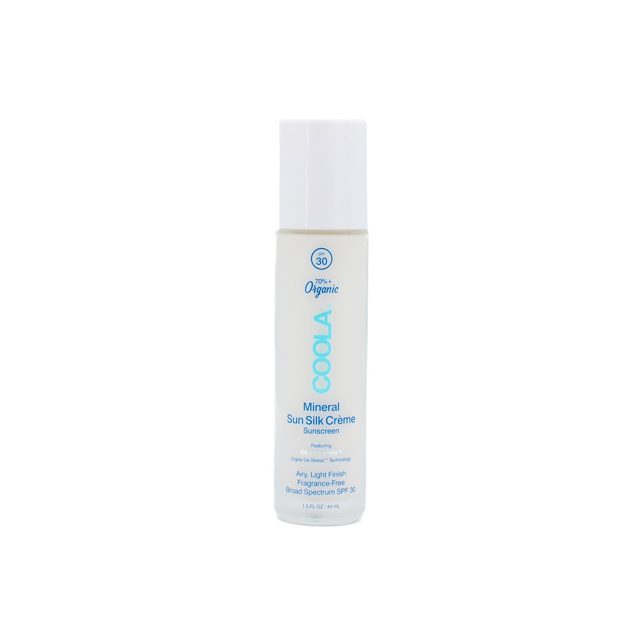 COOLA Mineral Sun Silk Creme Sunscreen SPF30 1.5oz - Small Amount Missing