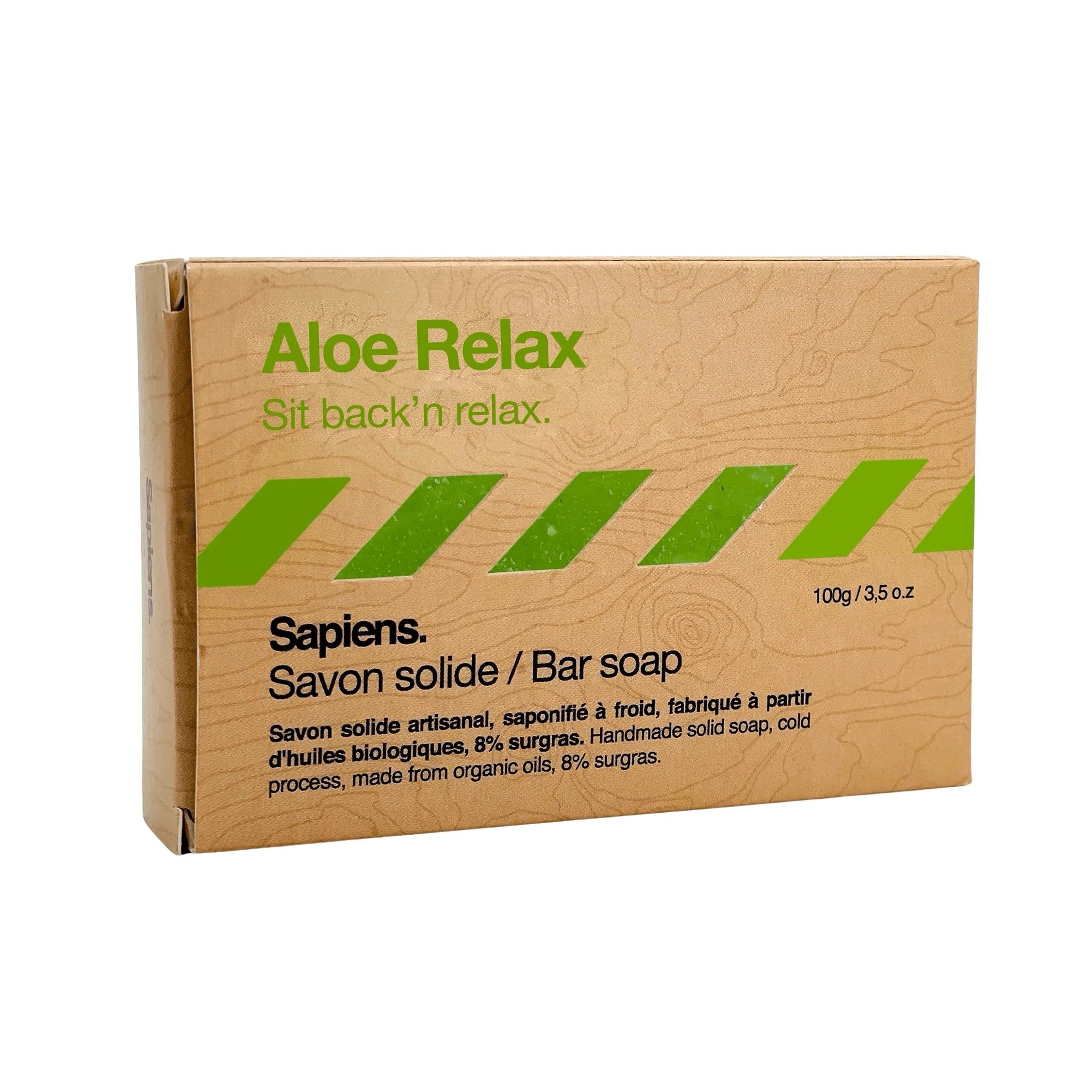Sapiens Bar Soap Aloe Relax
