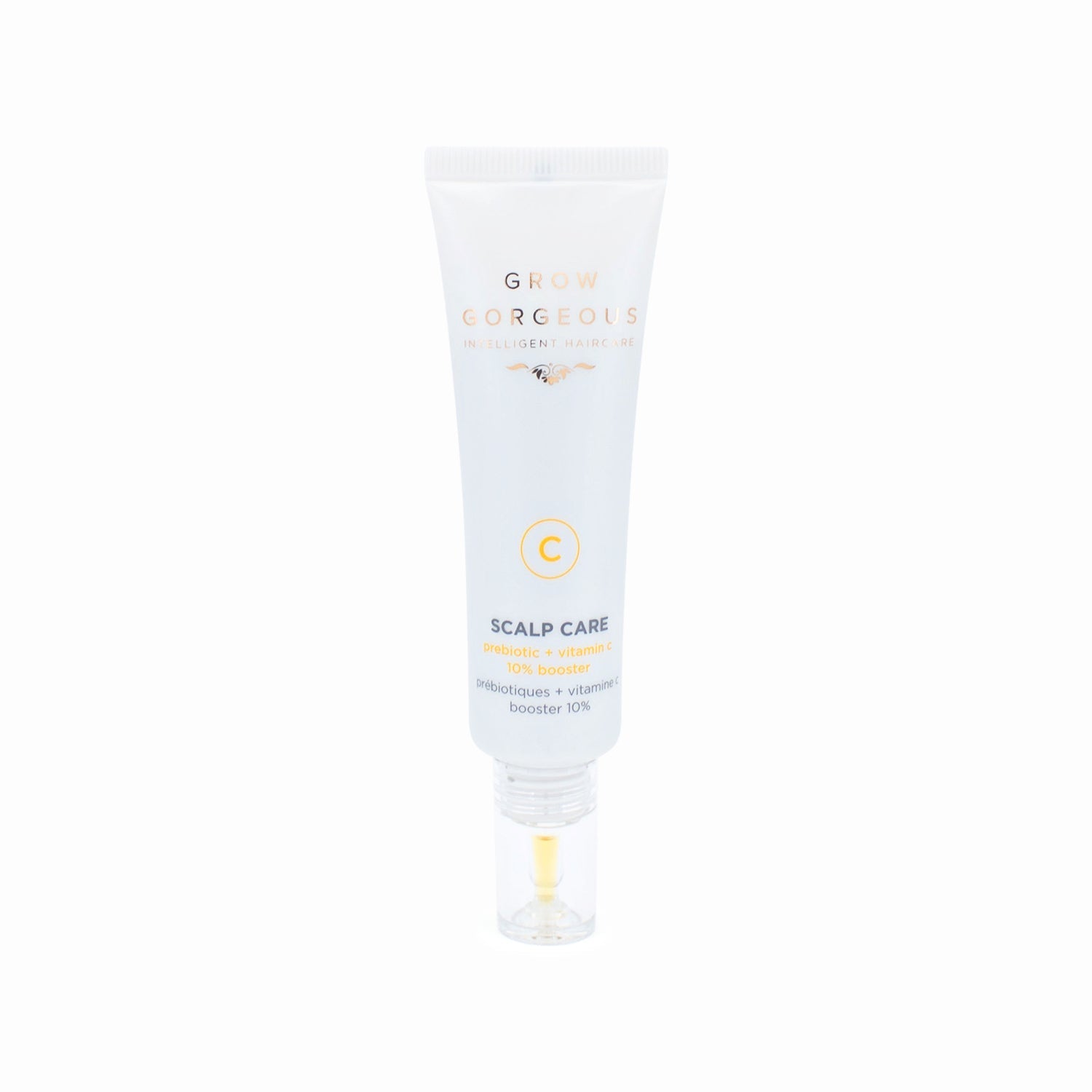 GROW GORGEOUS Scalp Care Prebiotic + Vitamin C 10% Booster 1oz - Small Amount Missing