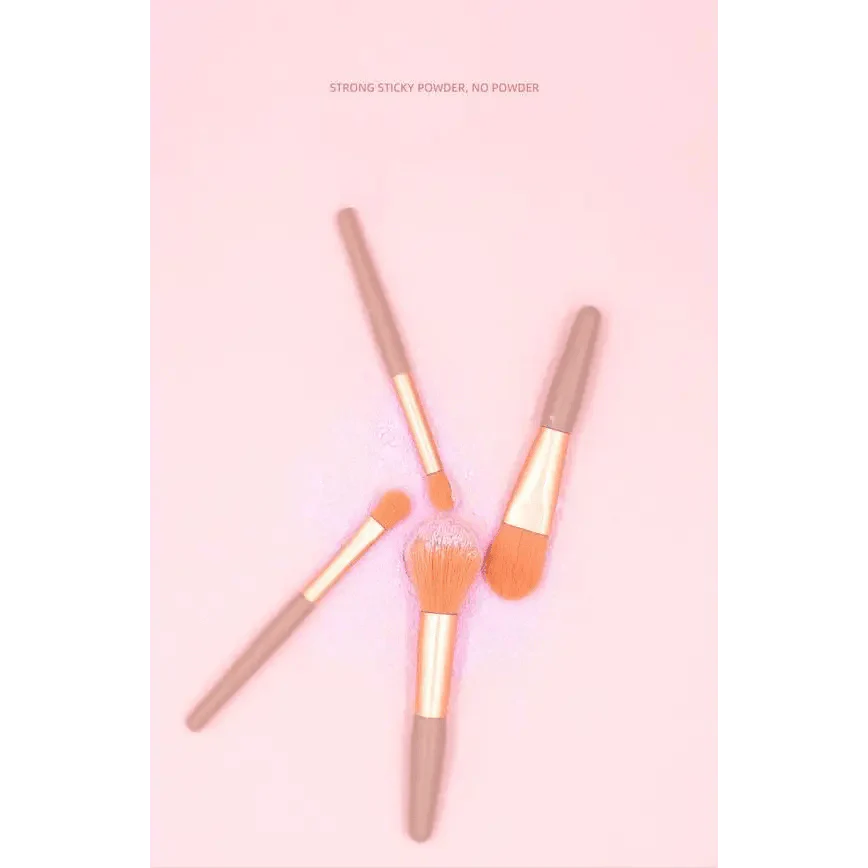 Super Luxury Quality Amazing 8Pcs Mini Travel Portable Soft Makeup Brushes Set Cosmetic Powder Eye Shadow Foundation Blush Blending Beauty Make Up Brush Tool